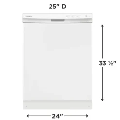 FRIGIDAIRE Dishwasher Built-In White 24