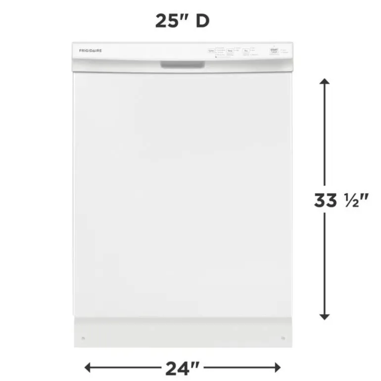 FRIGIDAIRE Dishwasher Built-In White 24" 54dB - FDPC4314AW
