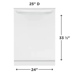 FRIGIDAIRE Dishwasher Built-In White 24