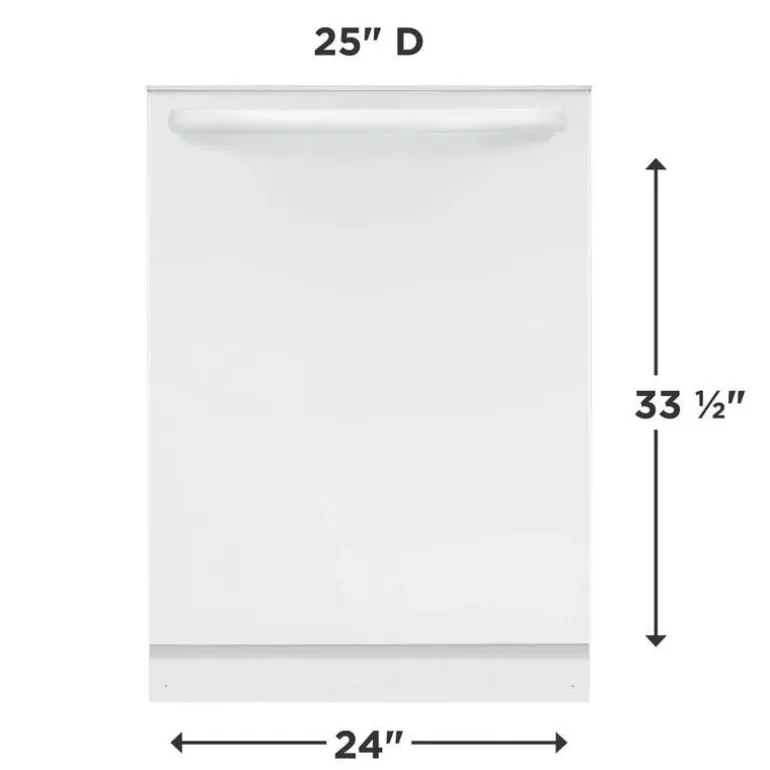 FRIGIDAIRE Dishwasher Built-In White 24" 52dB - FDPH4316AW