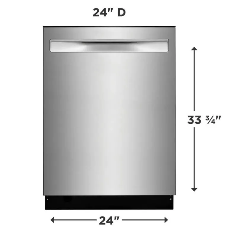 FRIGIDAIRE Dishwasher Built-In Stainless 24" 49dB - FDSP4501AS