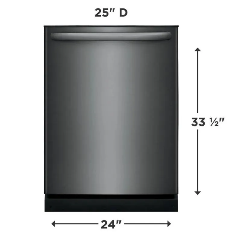 FRIGIDAIRE Dishwasher Built-In Black Stainless 24" 52dB - FDPH4316AD