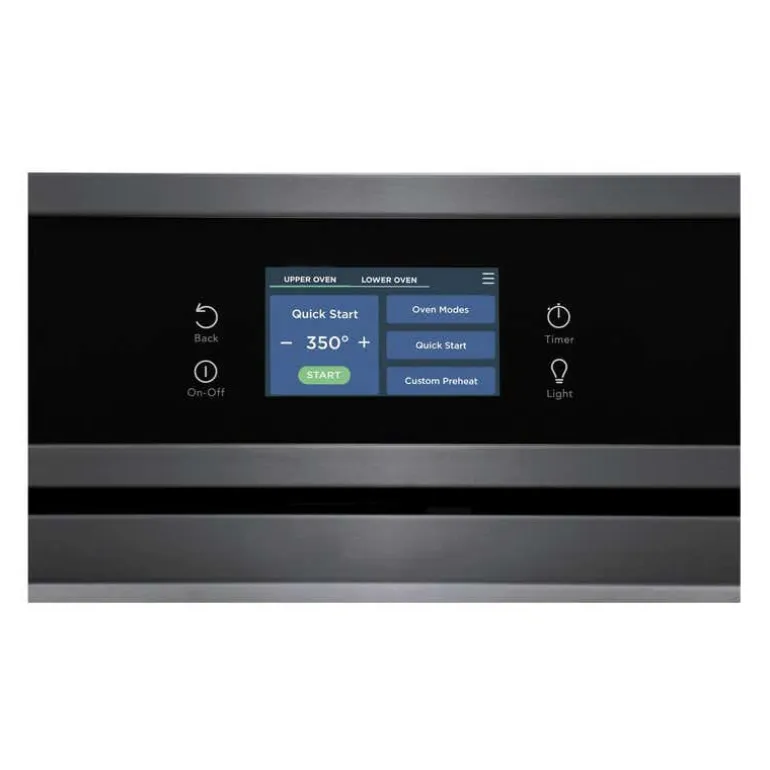 FRIGIDAIRE Double Built-in Wall Oven Black Stainless 30" Electric - FCWD3027AD