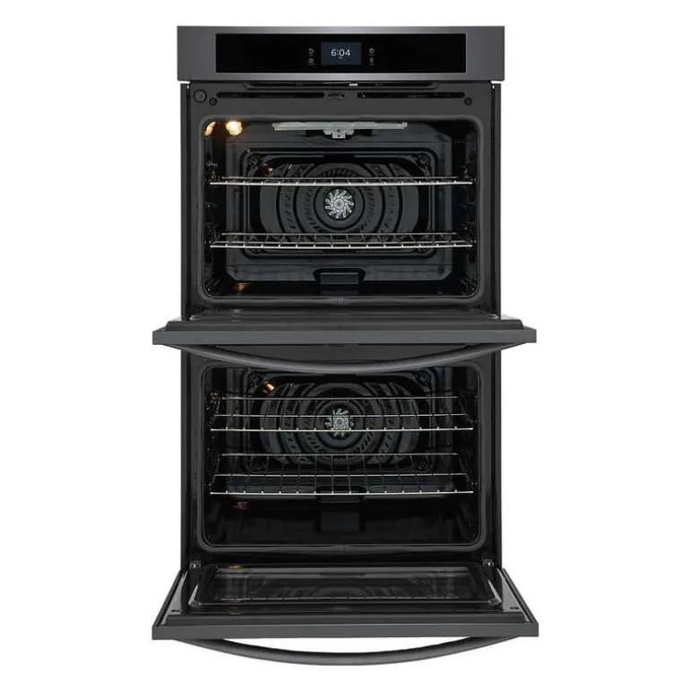 FRIGIDAIRE Double Built-in Wall Oven Black Stainless 30" Electric - FCWD3027AD