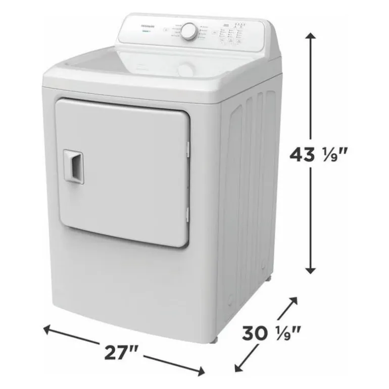 FRIGIDAIRE Dryer White 30" - FLVE700CAW