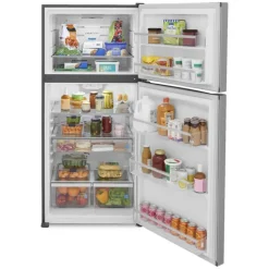 FRIGIDAIRE GALLERY 20 Cu ft 30 In Refrigerator Stainless Top Freezer - GRTE2055AF
