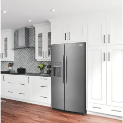 FRIGIDAIRE GALLERY 36 in 22,2 cu ft refrigerator Black Stainless Side by side - GRSC2352AD
