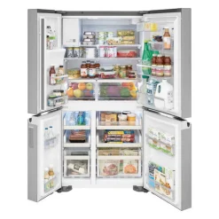 FRIGIDAIRE GALLERY 36 In 22,1 Cu Ft Refrigerator Stainless Bottom Freezer, French door - GRQC2255BF