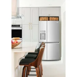 FRIGIDAIRE GALLERY 36 In 22,1 Cu Ft Refrigerator Stainless Bottom Freezer, French door - GRQC2255BF