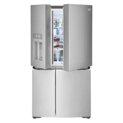 FRIGIDAIRE GALLERY 36 In 22,1 Cu Ft Refrigerator Stainless Bottom Freezer, French door - GRQC2255BF