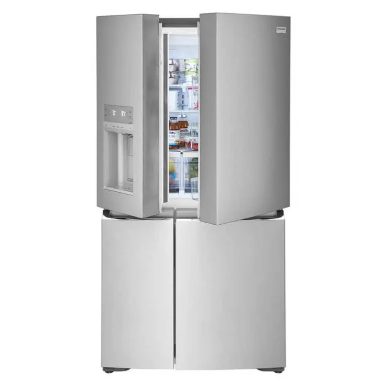 FRIGIDAIRE GALLERY 36 In 22,1 Cu Ft Refrigerator Stainless Bottom Freezer, French door - GRQC2255BF