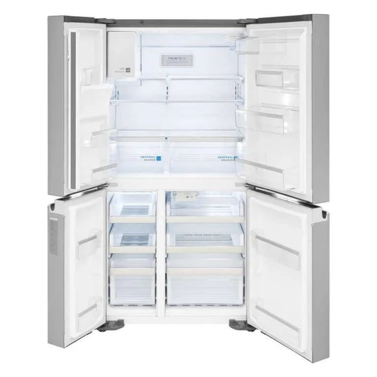 FRIGIDAIRE GALLERY 36 In 22,1 Cu Ft Refrigerator Stainless Bottom Freezer, French door - GRQC2255BF