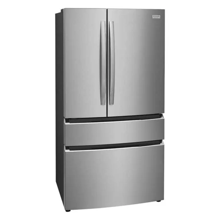 FRIGIDAIRE GALLERY 36 In 22,1 Cu Ft Refrigerator Stainless Bottom Freezer, French door - GRMG2272CF
