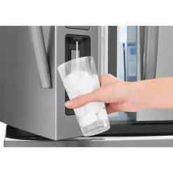FRIGIDAIRE GALLERY 36 In 22,1 Cu Ft Refrigerator Stainless Bottom Freezer, French door - GRMG2272CF
