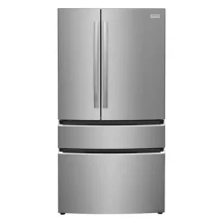 FRIGIDAIRE GALLERY 36 In 22,1 Cu Ft Refrigerator Stainless Bottom Freezer, French door - GRMG2272CF