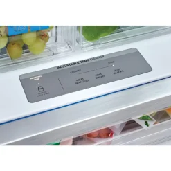 FRIGIDAIRE GALLERY 36 In 27,8 Cu Ft Refrigerator Black Stainless Bottom Freezer, French door - GRFS2853AD