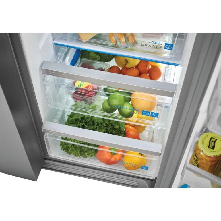 FRIGIDAIRE GALLERY 36 in 25,6 Cu Ft refrigerator Stainless Side by side - GRSS2652AF