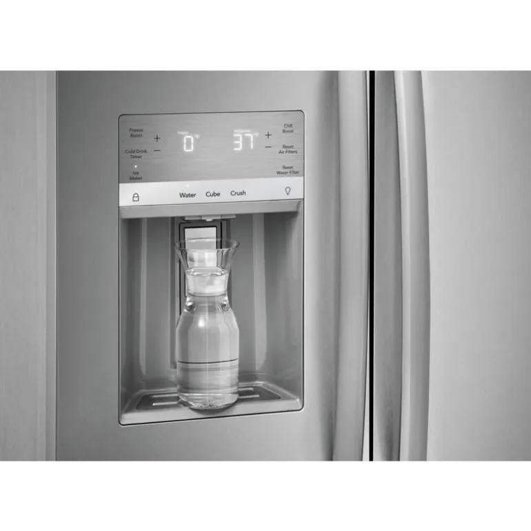 FRIGIDAIRE GALLERY 36 in 25,6 Cu Ft refrigerator Stainless Side by side - GRSS2652AF