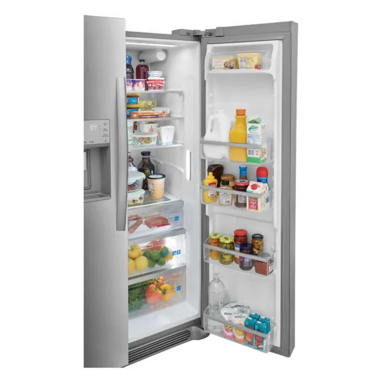 FRIGIDAIRE GALLERY 36 in 25,6 Cu Ft refrigerator Stainless Side by side - GRSS2652AF