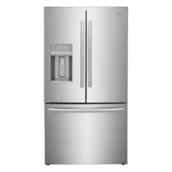 FRIGIDAIRE GALLERY 36 In 22,6 Cu Ft Refrigerator Stainless Bottom Freezer, French door - GRFC2353AF