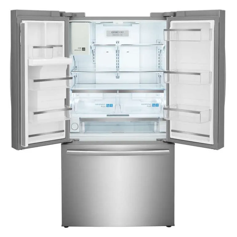 FRIGIDAIRE GALLERY 36 In 22,6 Cu Ft Refrigerator Stainless Bottom Freezer, French door - GRFC2353AF