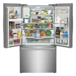 FRIGIDAIRE GALLERY 36 In 22,6 Cu Ft Refrigerator Stainless Bottom Freezer, French door - GRFC2353AF
