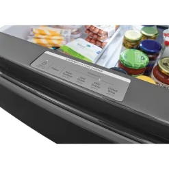 FRIGIDAIRE GALLERY 36 In 21,5 Cu Ft Refrigerator Black Stainless Bottom Freezer, French door - GRMC2273CD