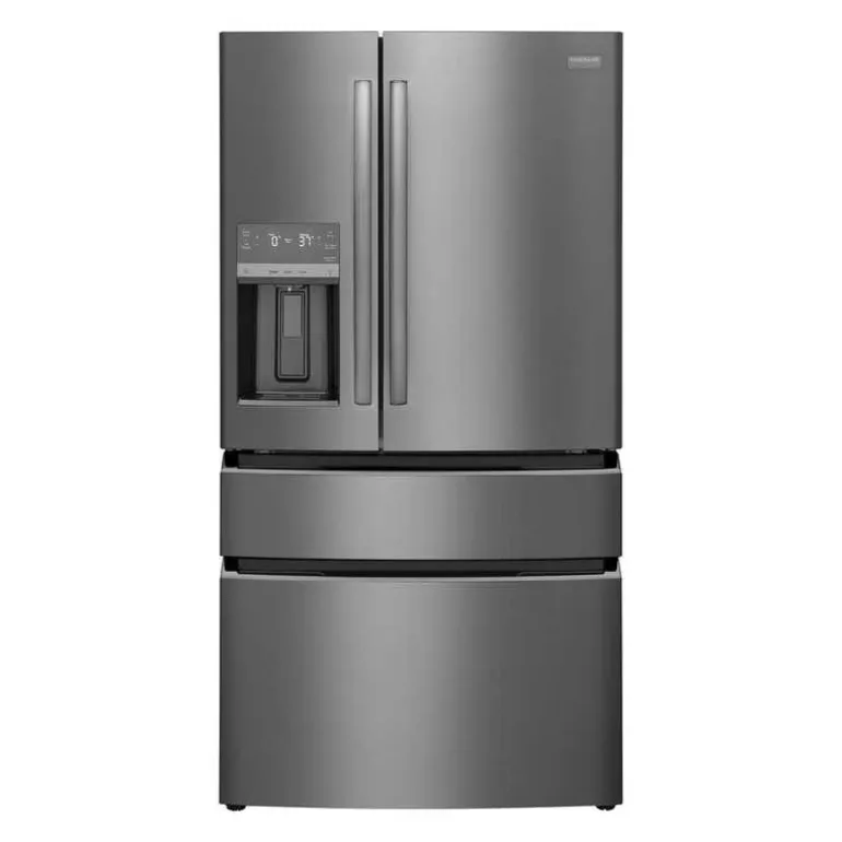 FRIGIDAIRE GALLERY 36 In 21,5 Cu Ft Refrigerator Black Stainless Bottom Freezer, French door - GRMC2273CD