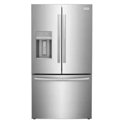 FRIGIDAIRE GALLERY 36 In 27,8 Cu Ft Refrigerator Stainless Bottom Freezer, French door - GRFS2853AF