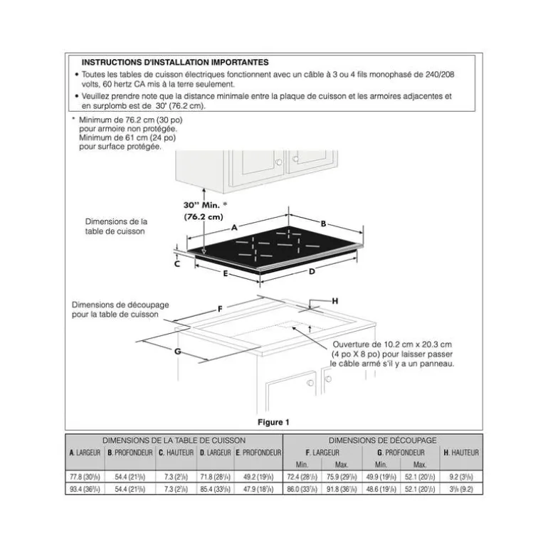FRIGIDAIRE GALLERY 30 In Cooktop Induction Stainless 30" Stainless - GCCI3070BM