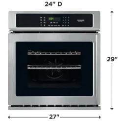 FRIGIDAIRE GALLERY 27 in wall oven Stainless 27