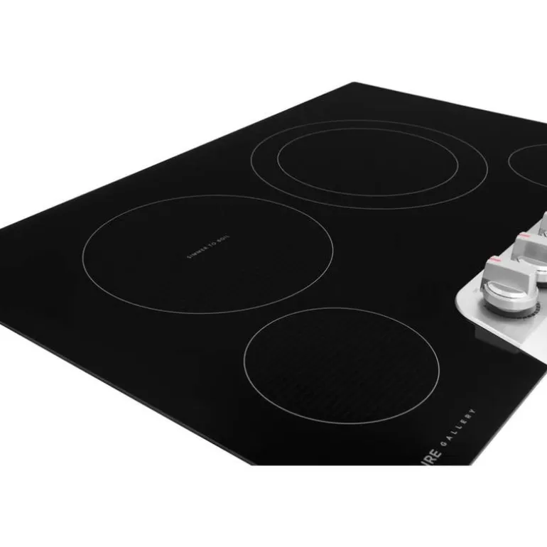 FRIGIDAIRE GALLERY Cooktop Glass-Ceramic Stainless 30" Stainless - GCCE3049BS