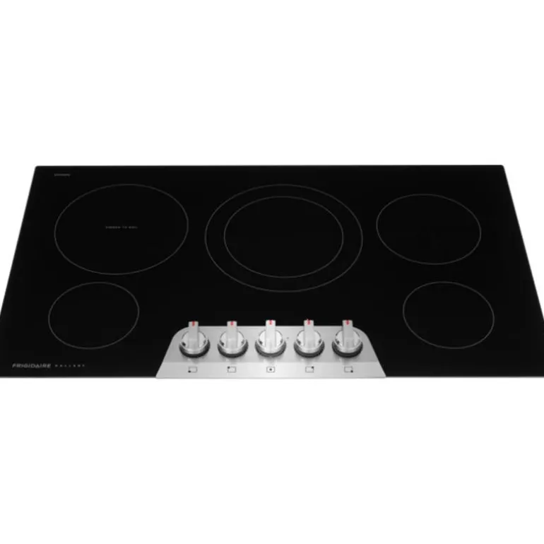 FRIGIDAIRE GALLERY Cooktop Glass-Ceramic Stainless 36" Stainless - GCCE3670BS