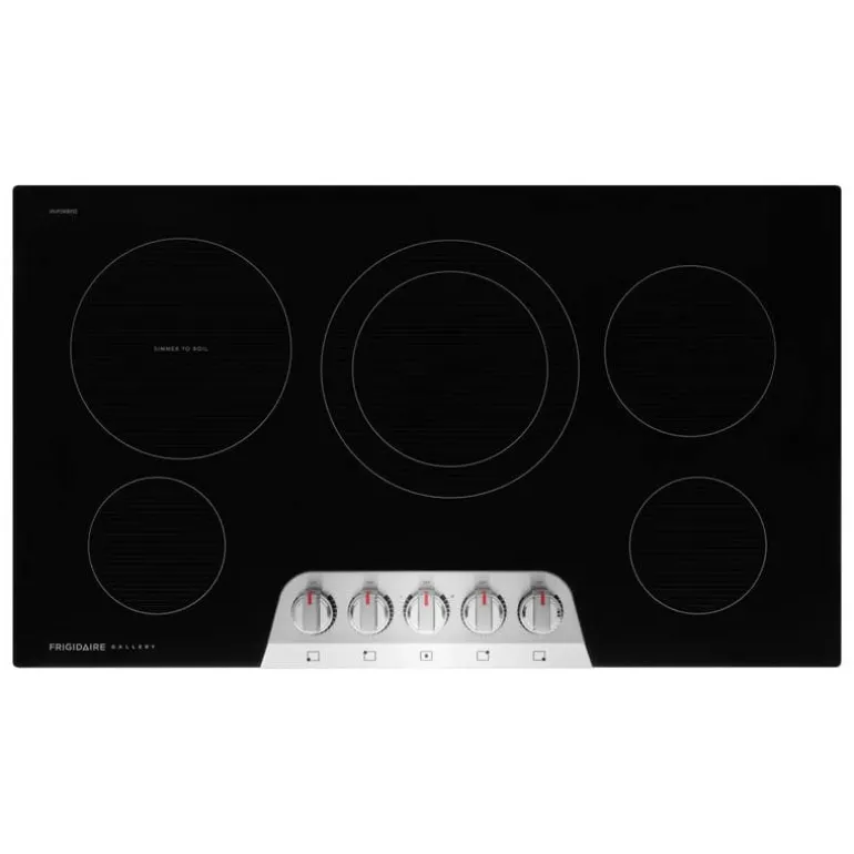 FRIGIDAIRE GALLERY Cooktop Glass-Ceramic Stainless 36" Stainless - GCCE3670BS