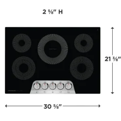 FRIGIDAIRE GALLERY Cooktop Glass-Ceramic Stainless 30