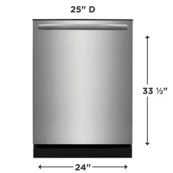 FRIGIDAIRE GALLERY dishwasher Built-In Stainless 24
