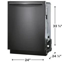 FRIGIDAIRE GALLERY Dishwasher Built-In Black Stainless 24