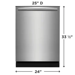 FRIGIDAIRE GALLERY Dishwasher Built-In Stainless 24