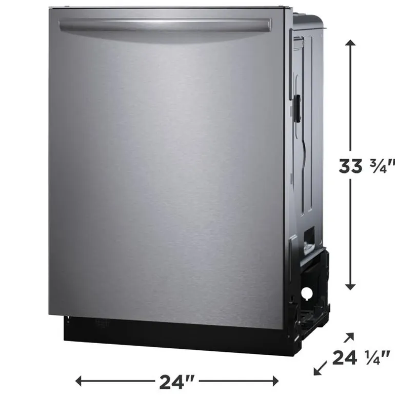 FRIGIDAIRE GALLERY Dishwasher Built-In Stainless 24" 45dB - GDSH4735AF