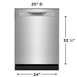 FRIGIDAIRE GALLERY dishwasher Built-In Stainless 24" 52dB - GDPP4515AF