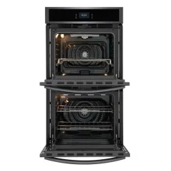 FRIGIDAIRE GALLERY Double Built-in Wall Oven Black Stainless 27" Electric - GCWD2767AD