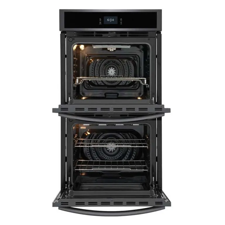 FRIGIDAIRE GALLERY Double Built-in Wall Oven Black Stainless 27" Electric - GCWD2767AD