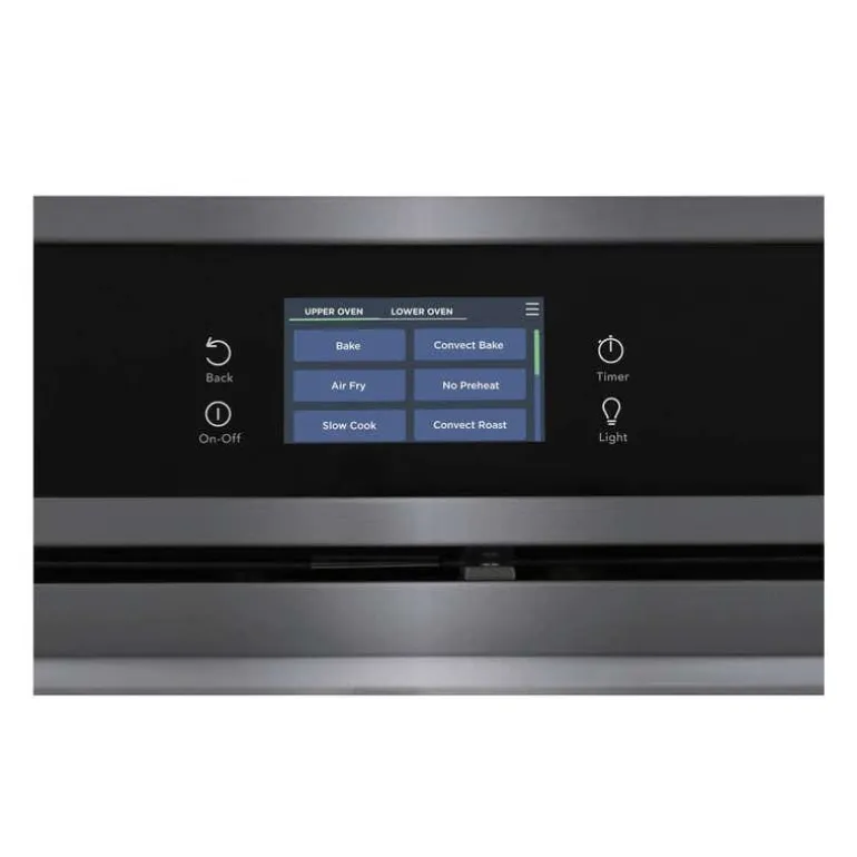 FRIGIDAIRE GALLERY Double Built-in Wall Oven Black Stainless 27" Electric - GCWD2767AD