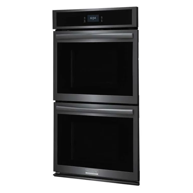 FRIGIDAIRE GALLERY Double Built-in Wall Oven Black Stainless 27" Electric - GCWD2767AD