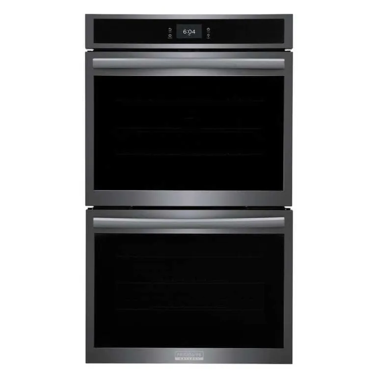 FRIGIDAIRE GALLERY Double Wall Oven Black Stainless 30" Electric - GCWD3067AD