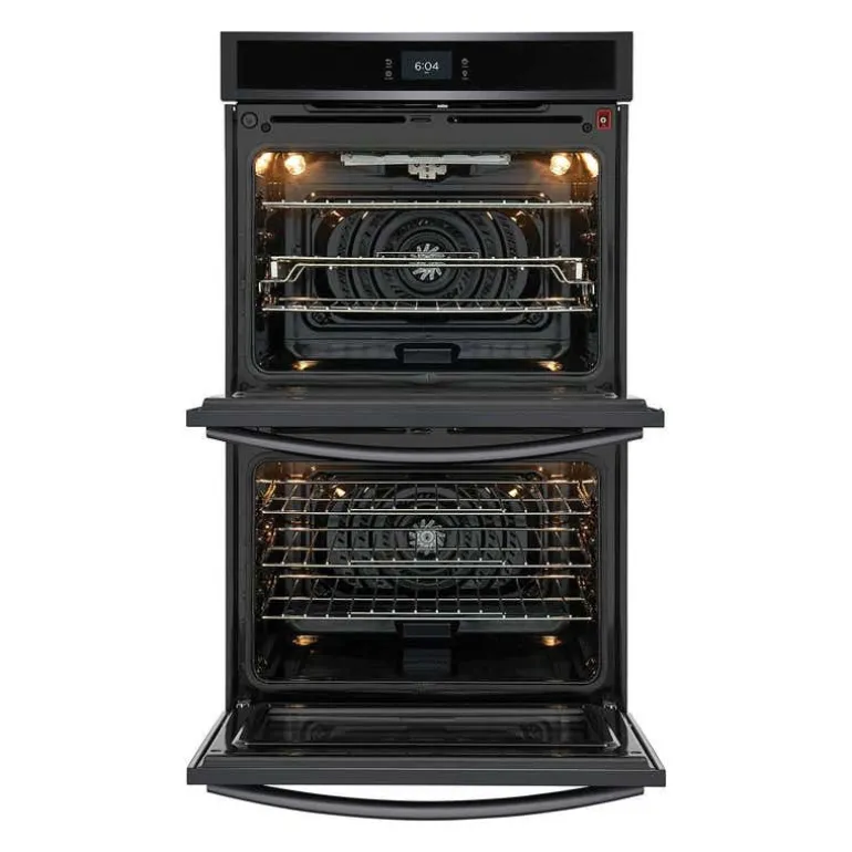 FRIGIDAIRE GALLERY Double Wall Oven Black Stainless 30" Electric - GCWD3067AD