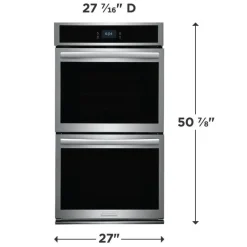 FRIGIDAIRE GALLERY Double Built-in Wall Oven Stainless 27
