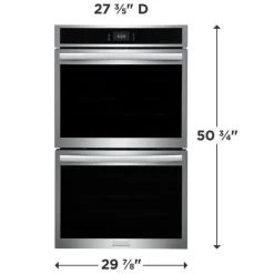 FRIGIDAIRE GALLERY Double Built-in Wall Oven Stainless  30"  Electric - GCWD3067AF