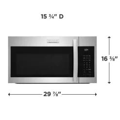 FRIGIDAIRE GALLERY Microvawe/Range Hood, Stainless, 400 - GMOS1962AF