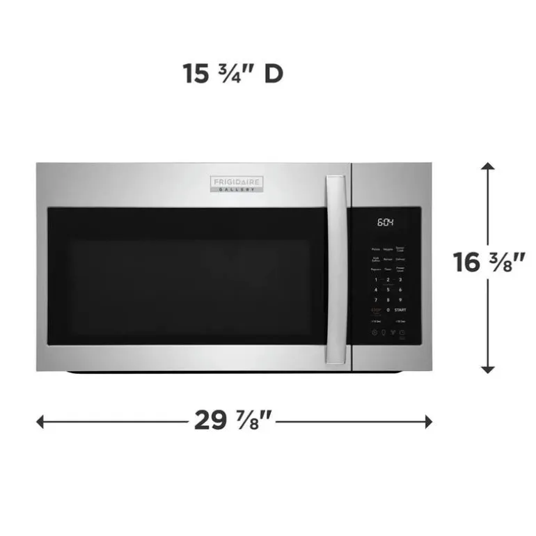 FRIGIDAIRE GALLERY Microvawe/Range Hood, Stainless, 400 - GMOS1962AF